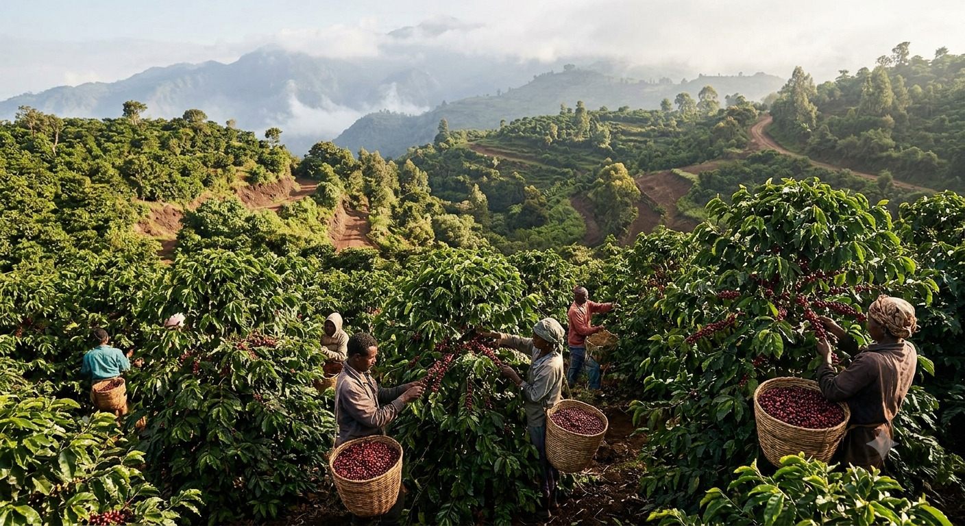 Origine, histoire du Café en grains