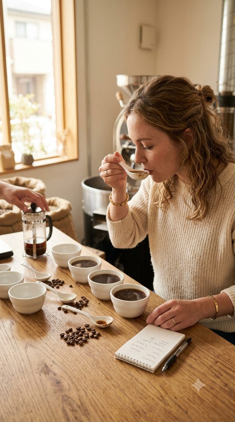 dégustation café